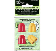 Резиновые наконечники для круговых спиц (БОЛЬШИЕ) Clover ш5