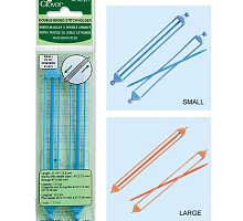 ДВУСТОРОННИЙ ДЕРЖАТЕЛЬ ПЕТЕЛЬ БОЛЬШОЙ (2 ШТ) CLOVER ш4