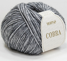 Шнурок Кобра Сеам 13 бело-черный