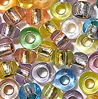 Огоньки пастельных тонов (Crystal-Solgel Dyed and Silver lined)