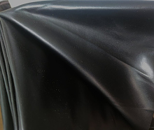 искусственная кожа черная на трикотаже(цена за 1см)