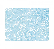 Бисер "ТОНО" рубка HEXAGON 2.2мм 11/0 №124 голубой/перл (25г)