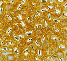 Бисер "ТОНО" круглый 2.4мм 10/0 №22B золотистый 25г Т8П
