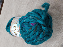 Пряжа Lora (Лора) 123 бирюзовый микс