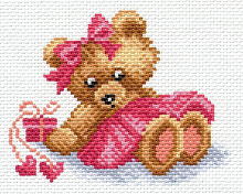 Канва с рисунком 16х20см Матренин посад "Милашка"