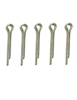 Шплинты стальные с О-образным ушком 20х2,0 мм, 5шт.