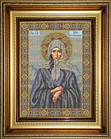 Набор для вышивания бисером Икона "Ксения Петербургская"