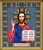 Набор для вышивания бисером Икона "Господь Вседержитель"
