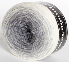 Аркобалено Сеам 121 бело-серый (150г)