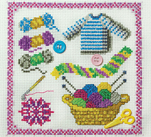 Набор для вышивания "Вязание"
