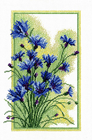 НАБОР ДЛЯ ВЫШИВАНИЯ "ЛАЗУРНОЕ СОЦВЕТИЕ"