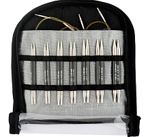 Набор "Special Interchangeable Needle Set" укороченных съемных спиц "Karbonz", KnitPro (бесплатная доставка в подарок)