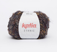 Пряжа  Ethnic (Этник)55 коричневый микс с9а