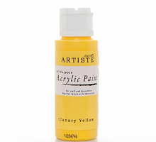 Краска акриловая ARTISTE канареечно-желтый