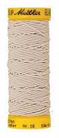 Нить-резинка ELASTIC METTLER, 1000 молочный, 10 м ш27