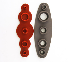 ИНСТРУМЕНТ ДЛЯ ОБТЯГИВАНИЯ ПУГОВИЦ, 5 РАЗМЕРОВ №ш4