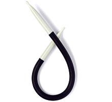 Спица «Йога» для вывязывания кос "Ergonomics" 4мм/20см - 1штука без упаковки