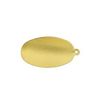 Заготовки для чеканки овал 2.8x1.6 см