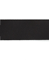 Лента репсовая 5 см, черная