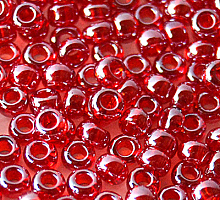 Бисер прозрачный блестящий 96090