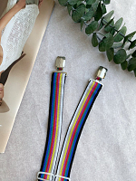 Подтяжки детские (красно-синие) ш15