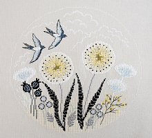 НАБОР ДЛЯ ВЫШИВАНИЯ "ДВЕ ЛАСТОЧКИ"