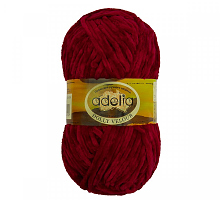 Долли Велюр 21 красно-малиновый