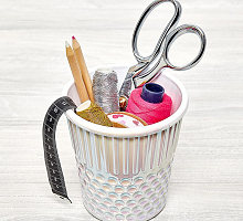 СТАКАН-ОРГАНАЙЗЕР "НАПЕРСТОК" ДЛЯ АКСЕССУАРОВ