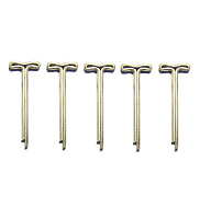 Шплинты стальные с Т-образным ушком 20x2 мм, 5шт.