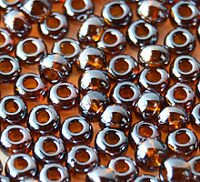 Бисер прозрачный блестящий 16110