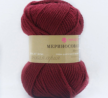 «Мериносовая» 007 бордовый