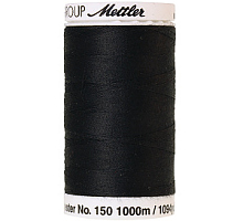 НИТЬ ДЛЯ ТОНКИХ ТКАНЕЙ BOBBINETTE, 1000 М, 4000 - черные