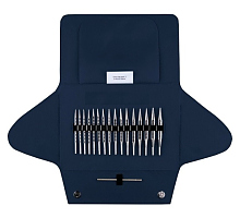 Addiclick Novel Short Tips - набор коротких спиц Новел со сменными лесками (доставка и 1 пара спиц единорог в подарок)