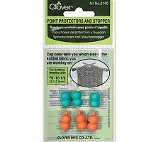 НАКОНЕЧНИКИ Д/СПИЦ (3 ПАРЫ) Clover ш17