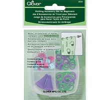 НАБОР АКСЕССУАРОВ ДЛЯ ВЯЗАНИЯ ДЛЯ НАЧИНАЮЩИХ CLOVER ш18