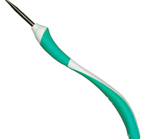 Крючок, вязальный с эргономичной пластиковой ручкой ADDISWING,  №4 , 16 см