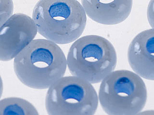 Бисер жемчужный 37136 голубой