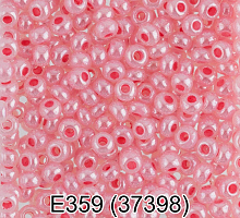 Бисер жемчужный 37398-розовый