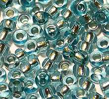 Бисер огоньки пастель 78133 пастельная бирюза