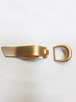 Клипса золото матовое 17х54мм №о3