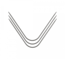 Спицы изогнутые AN-3 металл d 3.0 мм 20.5 см 3 шт