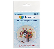 ИГОЛЬНИЦА-МАГНИТ БУКЕТ МАКОВ 5,6см Ш8