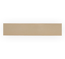 Лента репсовая 12 мм, бежевая