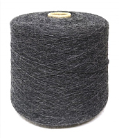 Як рояль ( 60% беби як 40% беби альпака, 3.2м/1г) 01 графит меланж К4А