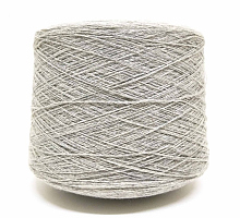 Бэби як (64% бэби як,12% бэби альпака,7% шерсть,17% полиэстер, 7м/1г) 01 светло-серый С11В